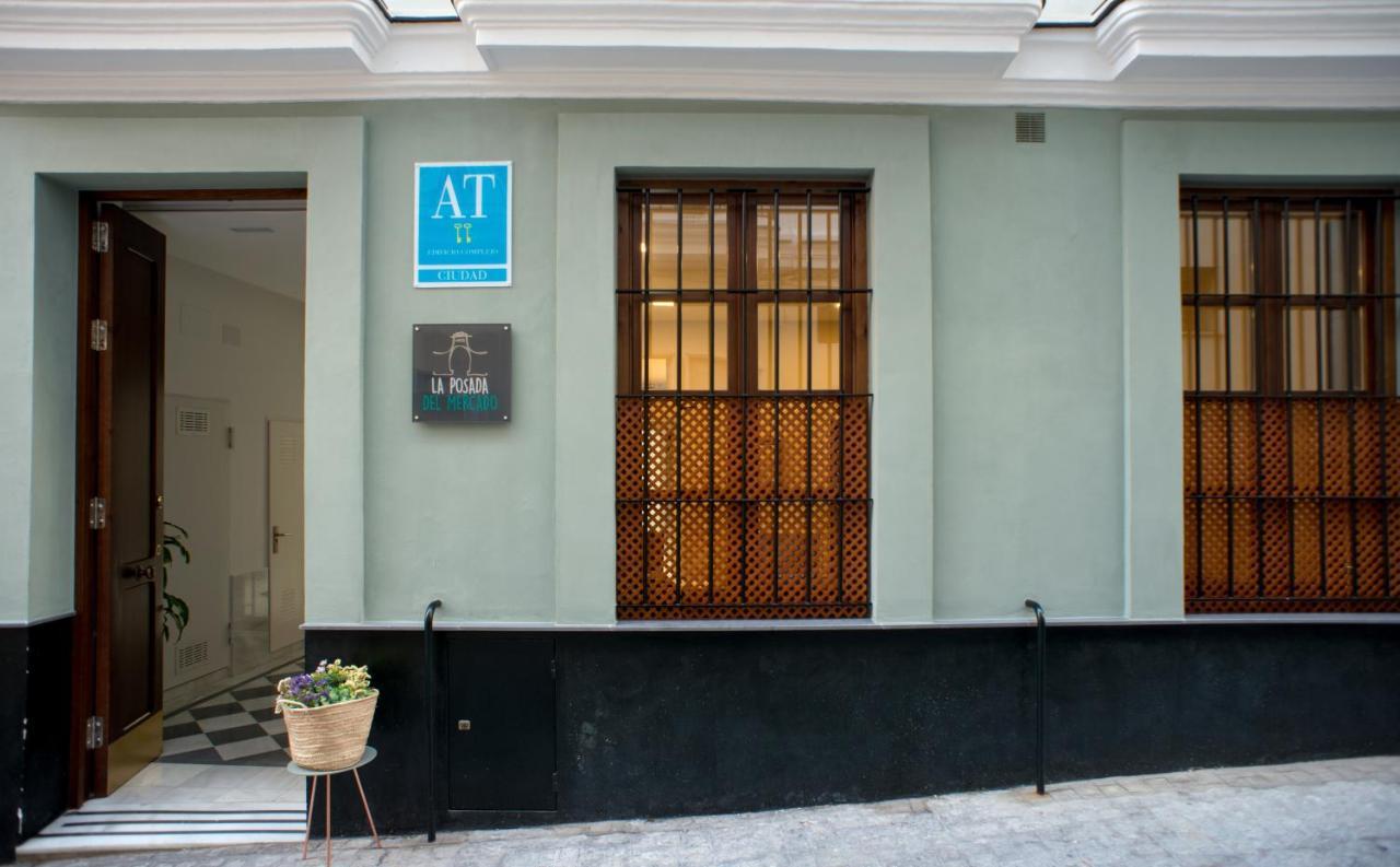 La Posada Del Mercado Cádiz Exteriör bild